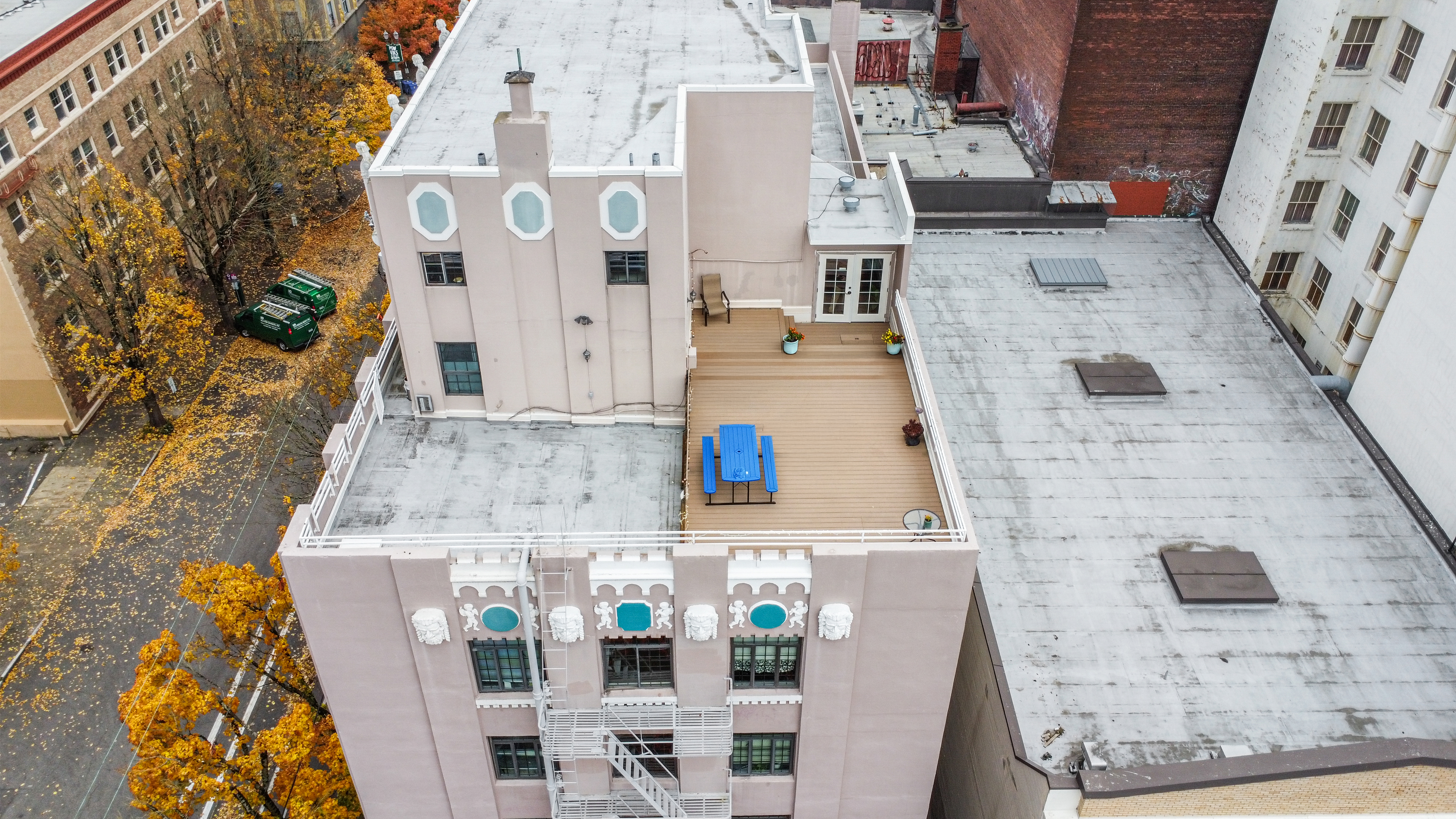Portland aerial real estate photo