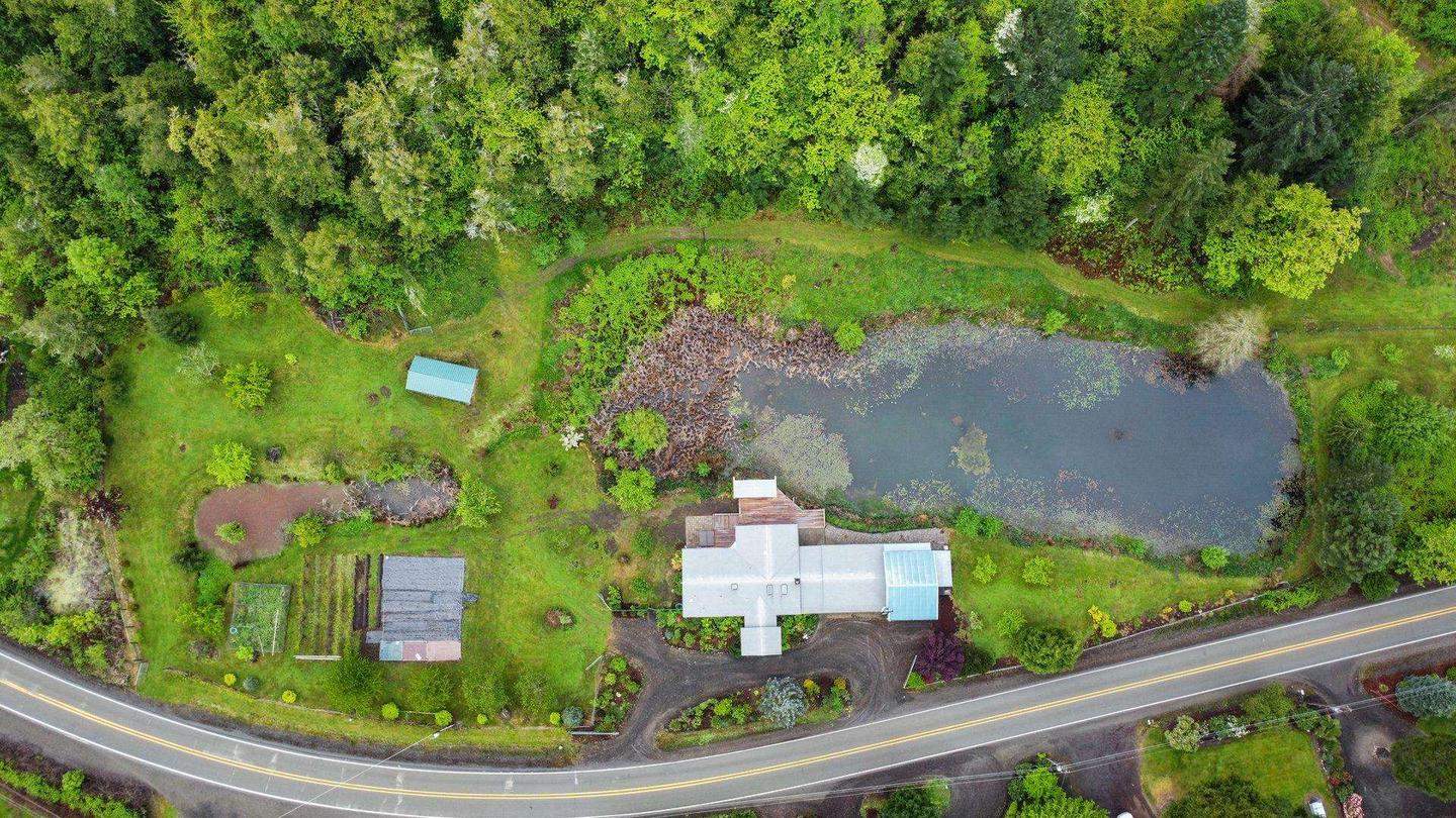 Commercial aerial drone photo Portland