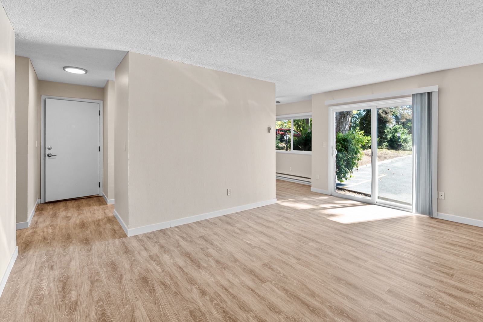 New construction real estate photography Portland — vacant unit