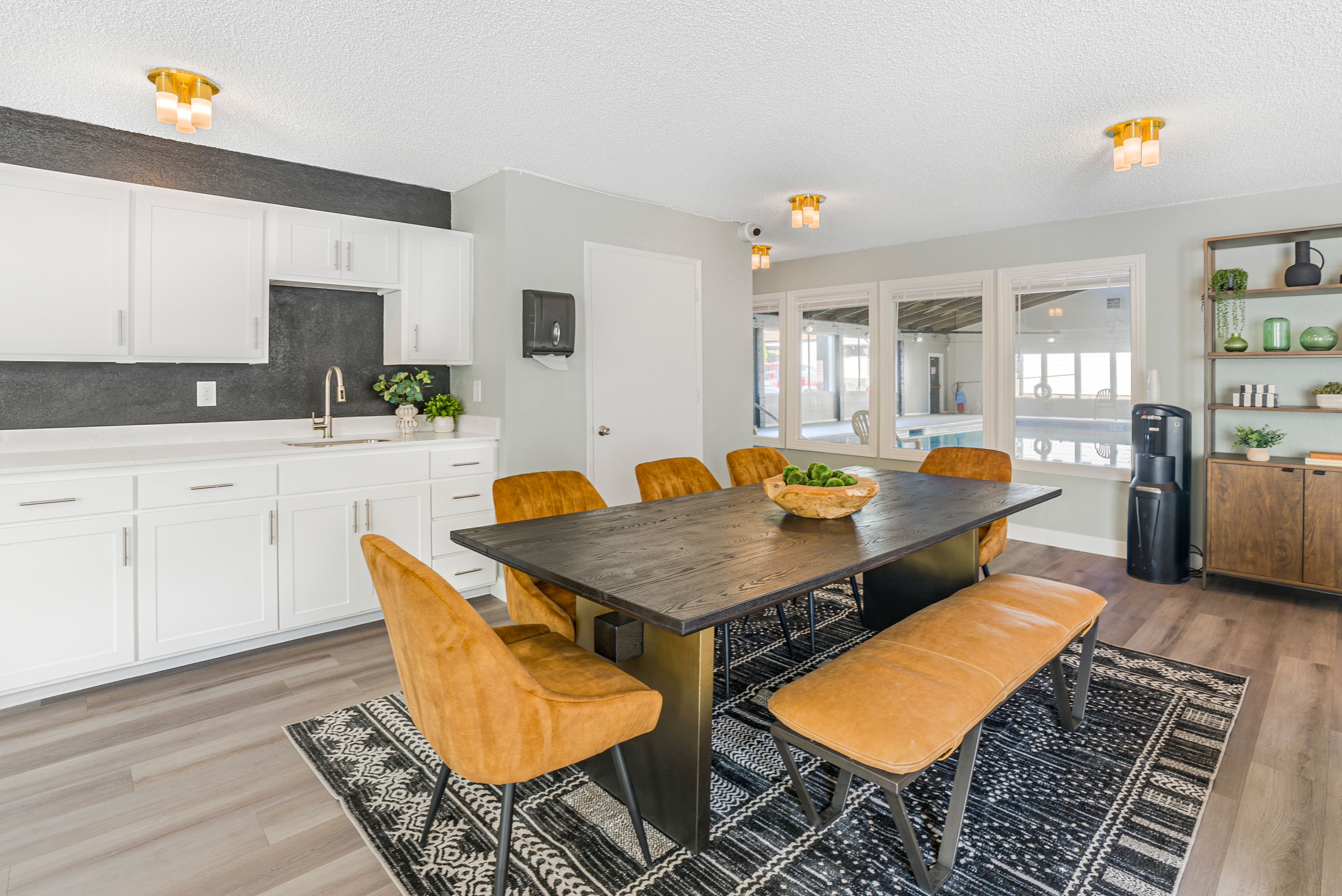 Portland real estate living room fireplace interior photography