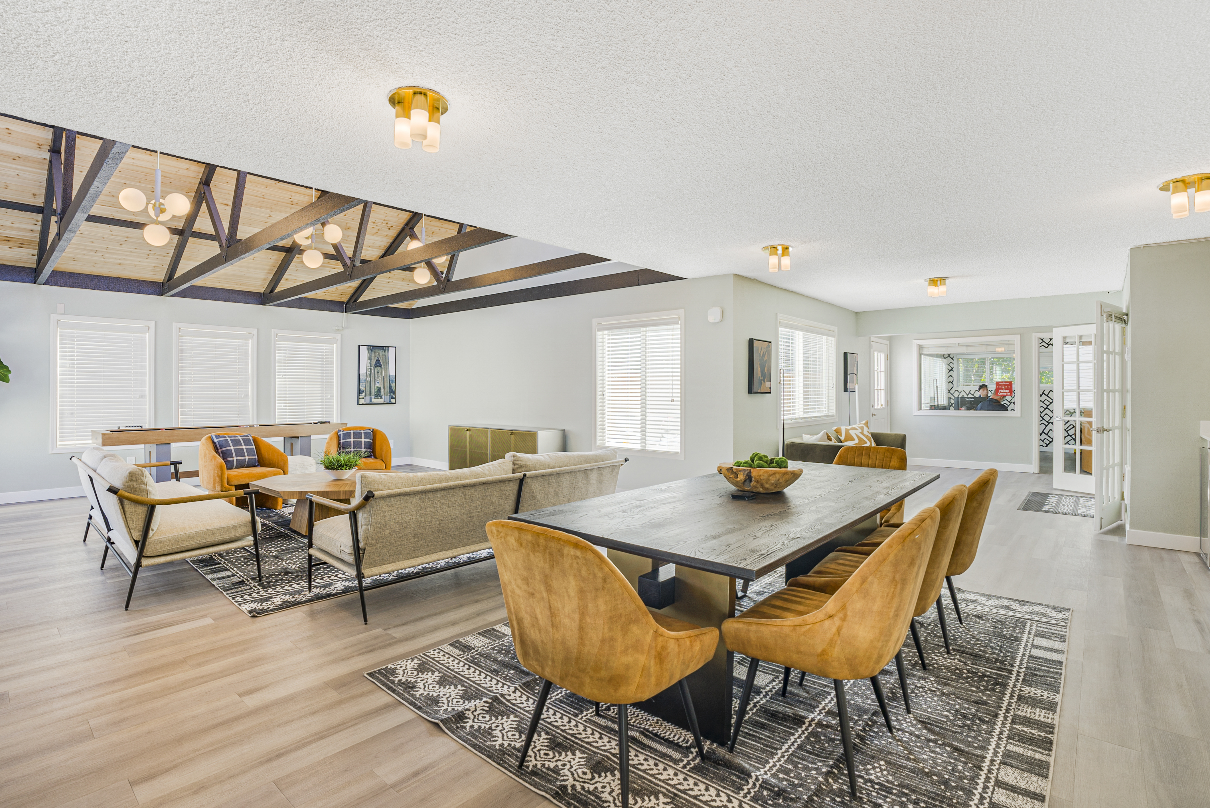 Portland real estate living room interior photography