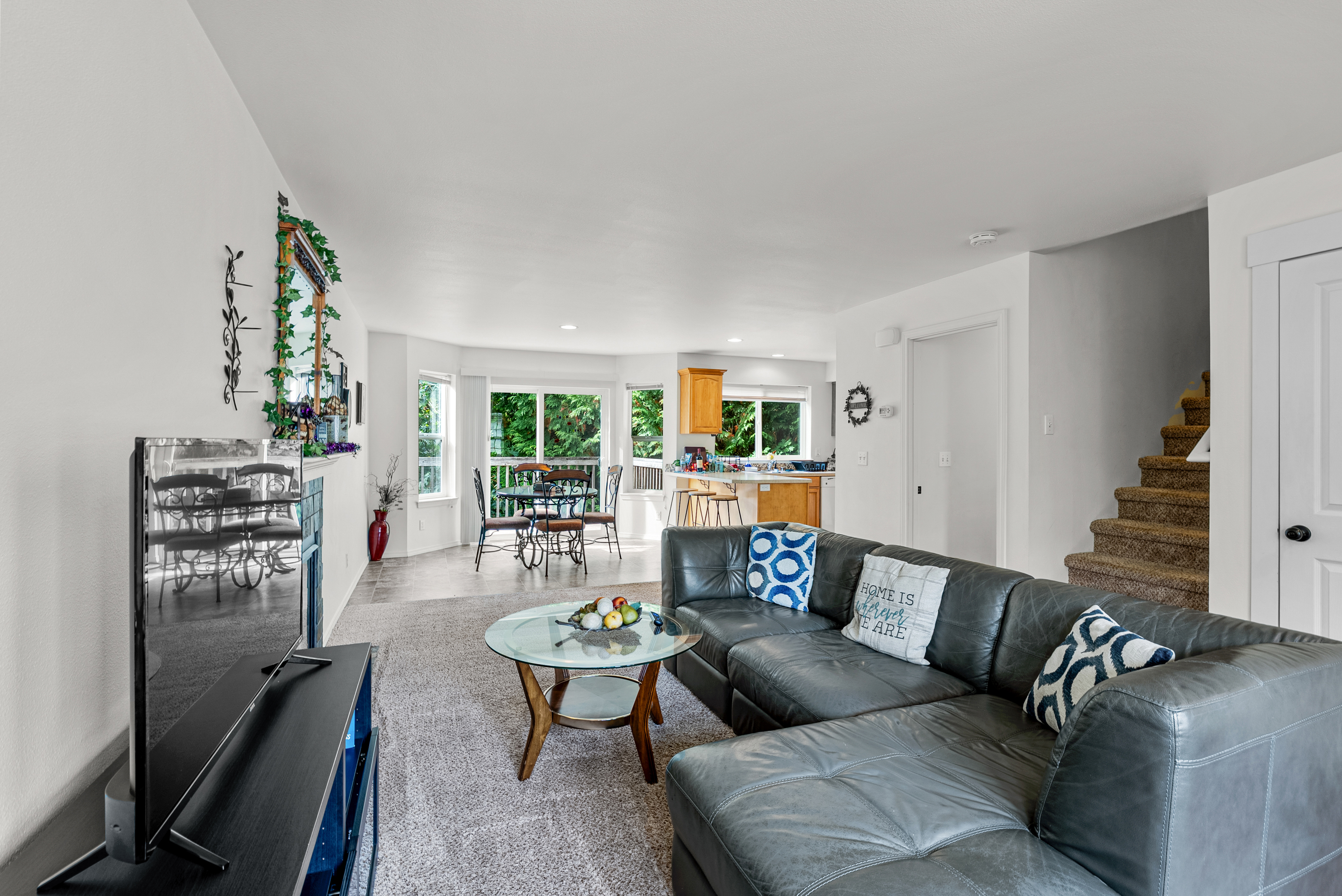 Portland real estate entry foyer interior photography